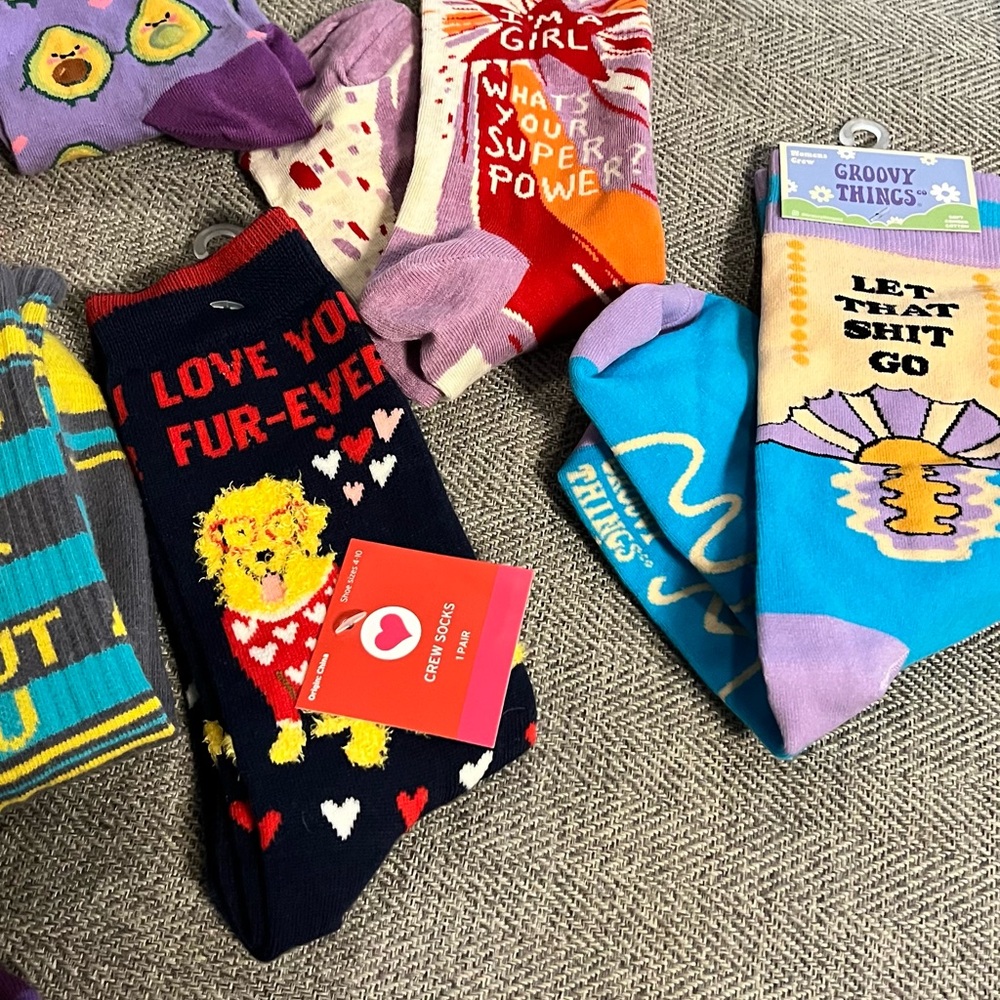 Colorful Fun Patterned Socks Collection - image 5